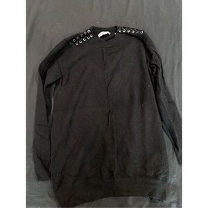 SANDRO Paris size S black sweater